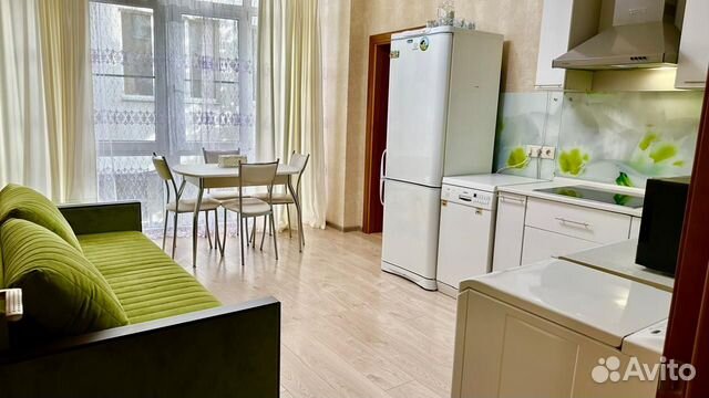 

1-к. квартира, 43 м², 3 кровати