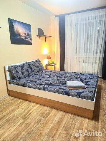 

1-к. квартира, 42 м², 1 кровать