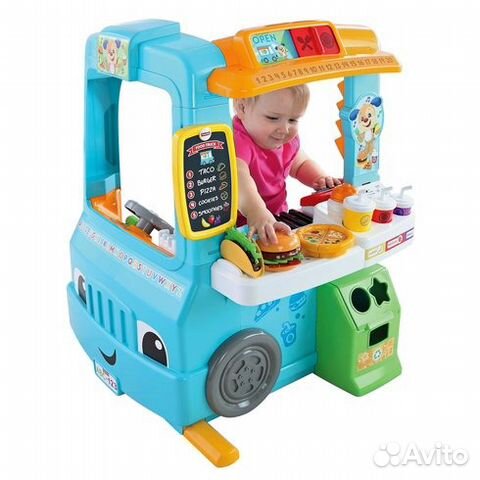 Развивающий центр food truck fisher-price Развивающий центр food truck fisher-price