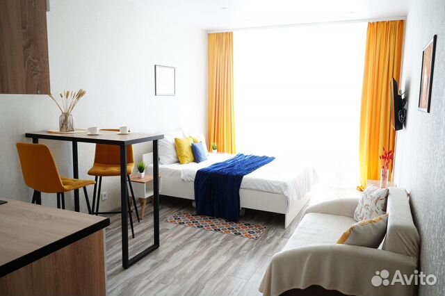 

Квартира-студия, 25 м², 1 кровать