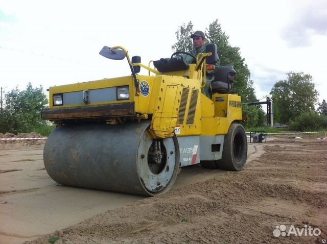Каток в аренду дорожный грунтовый