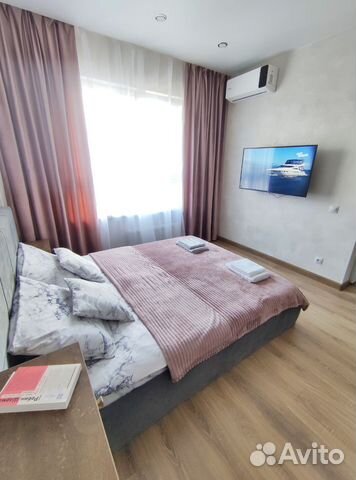 

1-к. квартира, 42 м², 2 кровати