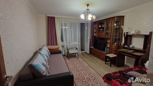 

1-к. квартира, 46 м², 2 кровати