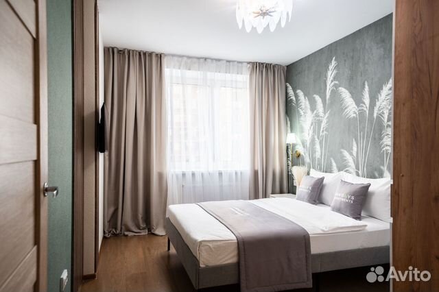 

1-к. квартира, 38 м², 2 кровати