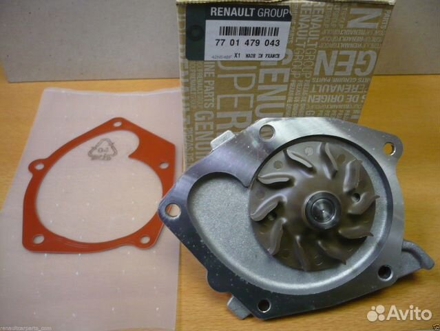 Помпа оригинал 2.0 F4R Рено Меган Флюенс Дастер