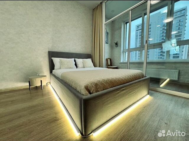 

Квартира-студия, 38 м², 2 кровати