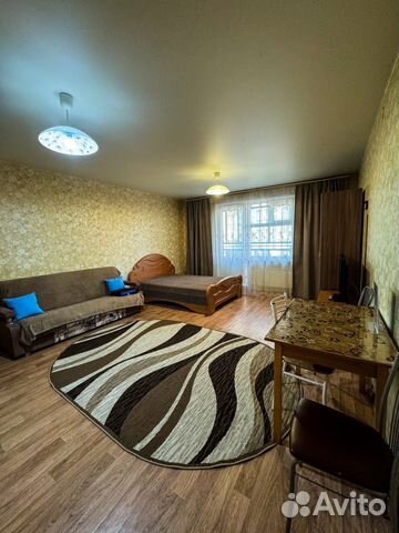 

Квартира-студия, 33 м², 2 кровати