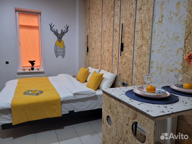 

Квартира-студия, 25 м², 1 кровать