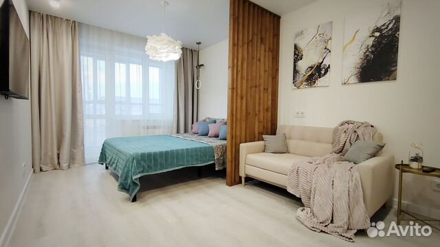 

1-к. квартира, 38 м², 2 кровати