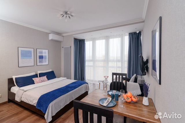 

Квартира-студия, 25 м², 2 кровати