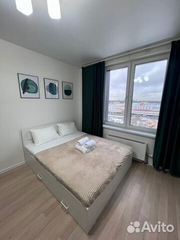 

1-к. квартира, 36 м², 2 кровати