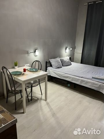 

Квартира-студия, 25 м², 2 кровати