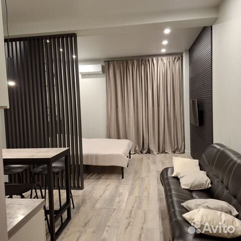 

Квартира-студия, 30 м², 2 кровати