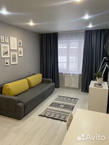 

1-к. квартира, 34 м², 2 кровати