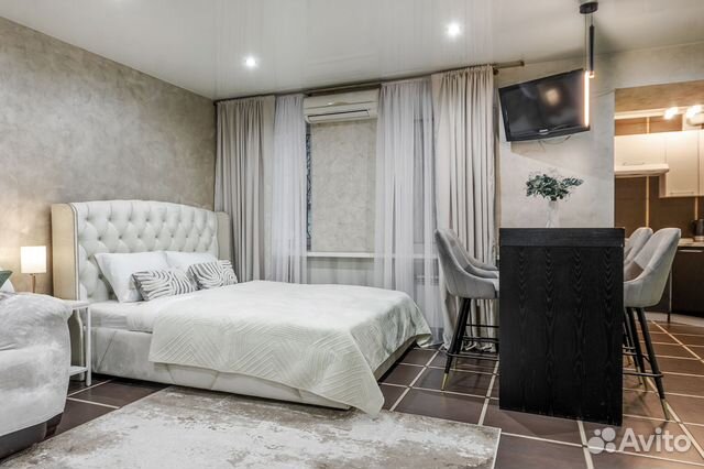 

Квартира-студия, 45 м², 2 кровати