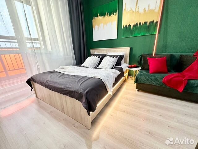 

Квартира-студия, 33,6 м², 2 кровати