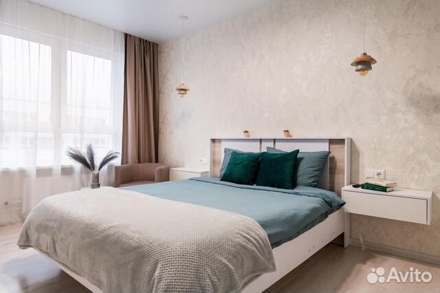 

1-к. квартира, 34 м², 1 кровать