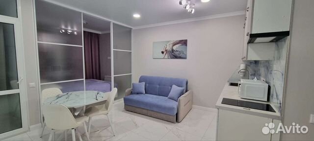 

Квартира-студия, 32 м², 2 кровати