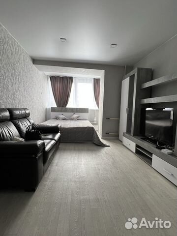 

Квартира-студия, 40 м², 2 кровати
