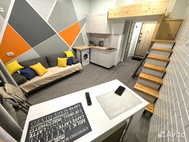 

Квартира-студия, 19 м², 2 кровати