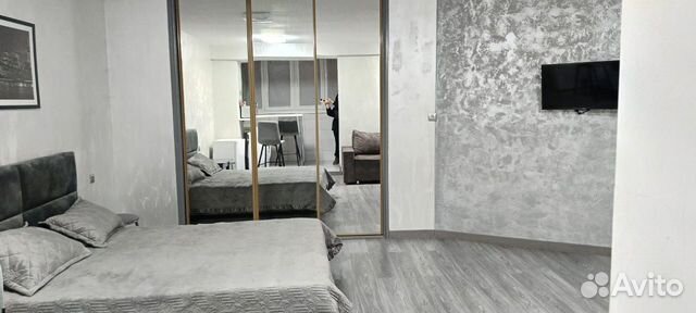

Квартира-студия, 42 м², 2 кровати