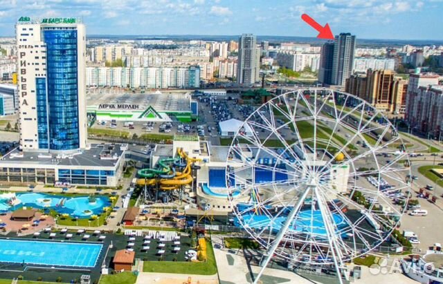 

1-к. квартира, 40 м², 2 кровати