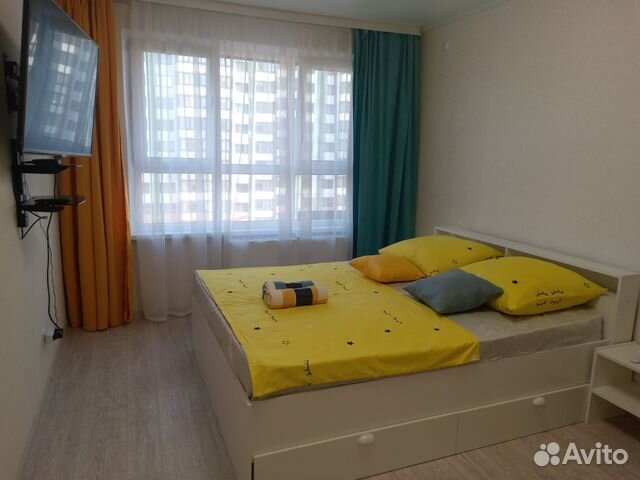 

1-к. квартира, 34,5 м², 3 кровати