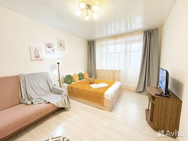

1-к. квартира, 41 м², 2 кровати