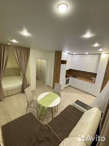

Квартира-студия, 34 м², 2 кровати