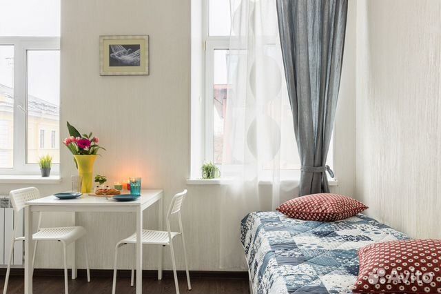 

1-к. квартира в апарт-отеле, 37 м², 3 кровати