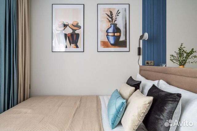 

Квартира-студия, 24 м², 2 кровати
