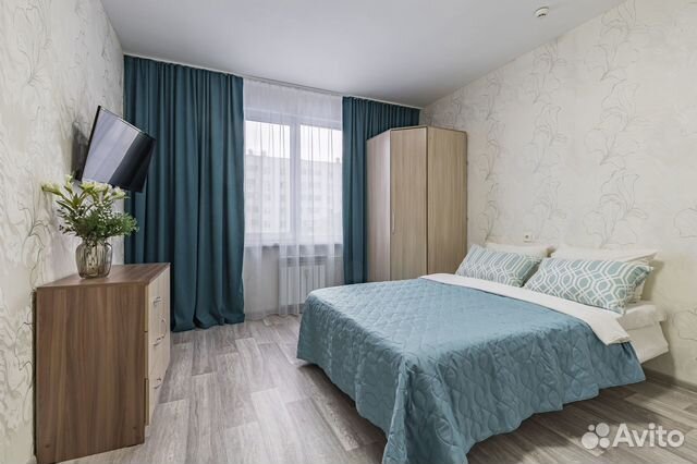 

1-к. квартира, 30 м², 2 кровати