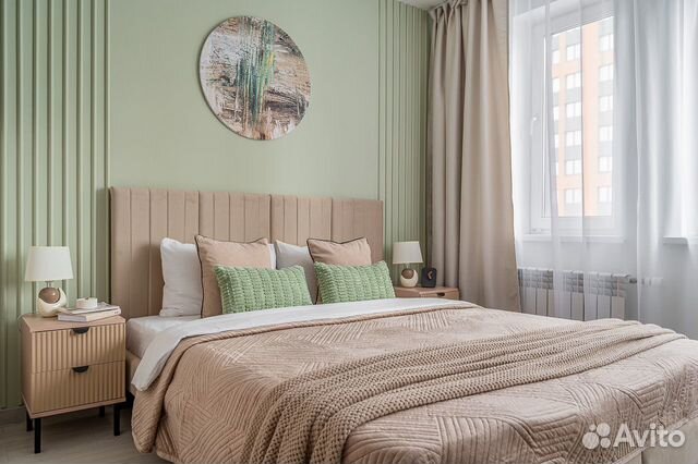 

Квартира-студия, 34 м², 2 кровати