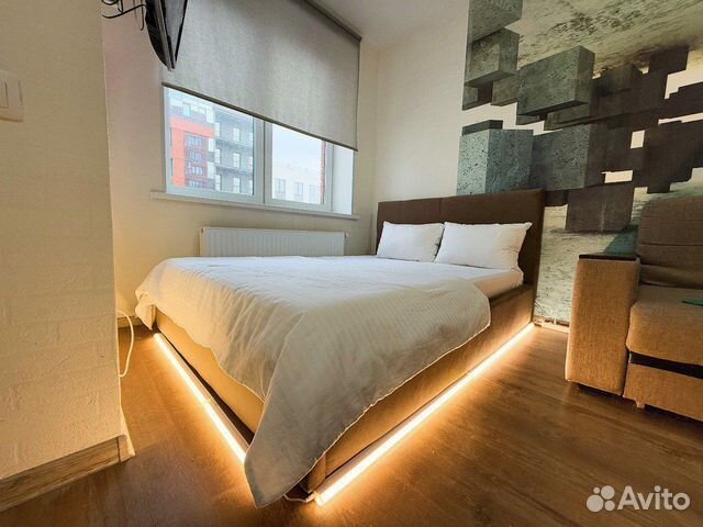 

Квартира-студия, 35 м², 2 кровати