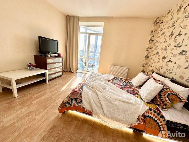 

1-к. квартира, 42,9 м², 2 кровати