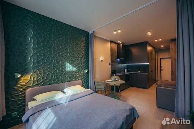 

Квартира-студия, 29,8 м², 2 кровати