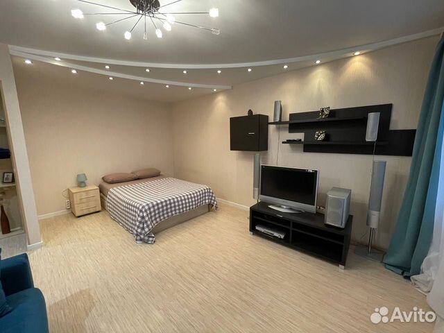 

1-к. квартира, 44 м², 2 кровати