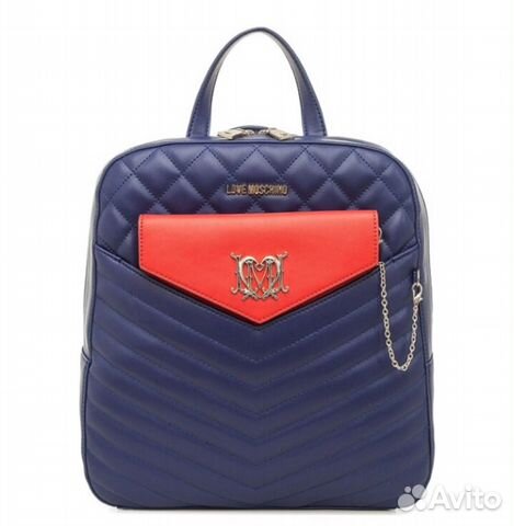 Рюкзак Love Moschino оригинал, новый, фурнитура уп