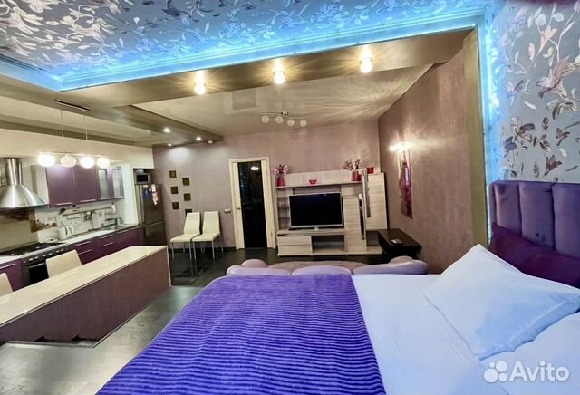 

Квартира-студия, 41 м², 2 кровати
