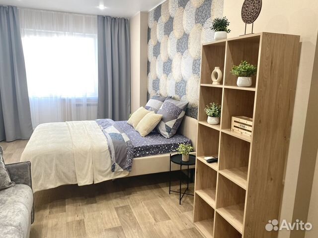 

1-к. квартира, 40 м², 2 кровати