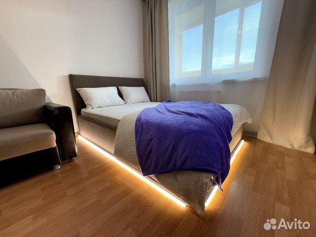 

1-к. квартира, 42 м², 2 кровати