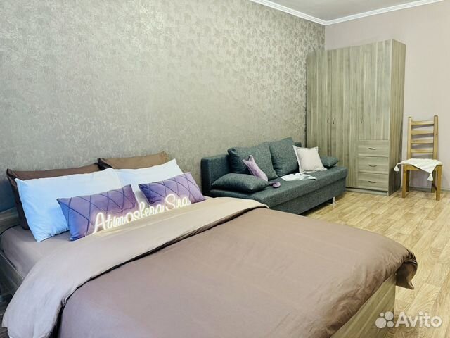 

1-к. квартира, 38 м², 2 кровати