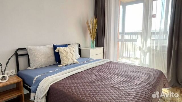 

1-к. квартира, 36 м², 2 кровати