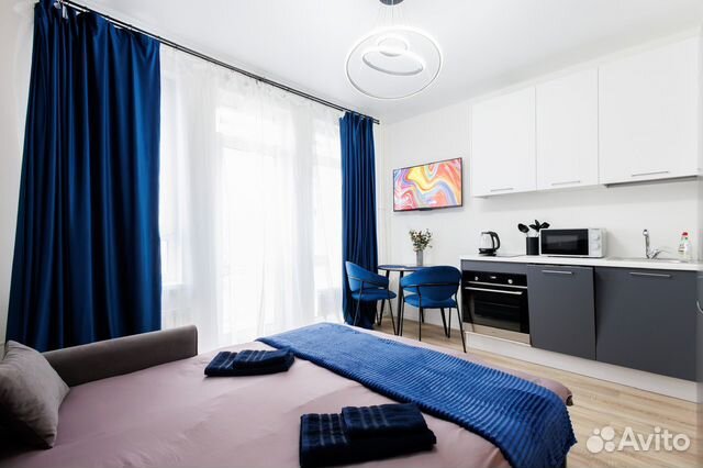 

Квартира-студия, 21,3 м², 1 кровать
