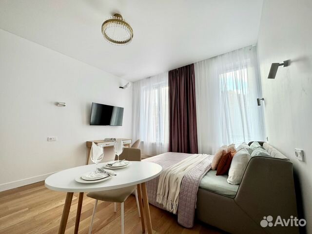 

Квартира-студия, 32 м², 1 кровать