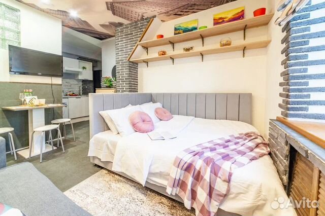 

Квартира-студия, 22 м², 2 кровати