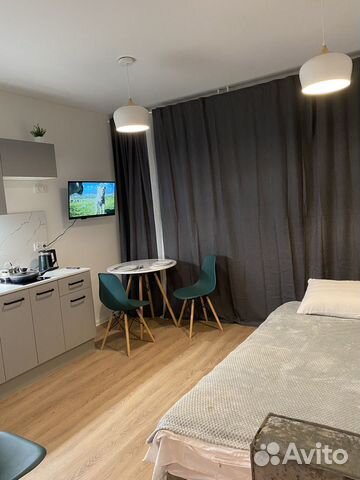 

Квартира-студия, 24 м², 1 кровать