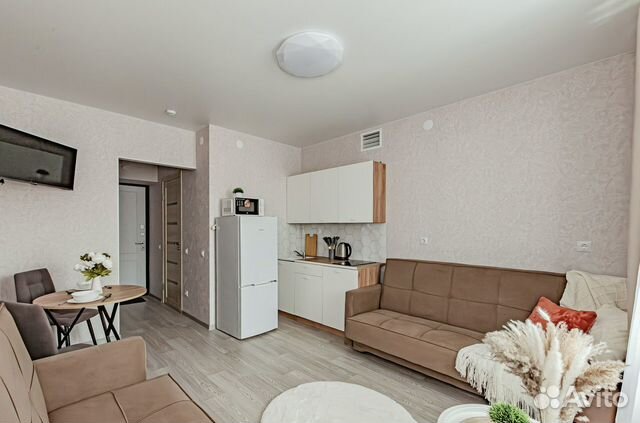 

Квартира-студия, 25 м², 2 кровати