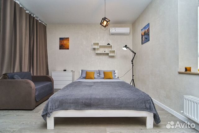 

Квартира-студия, 25 м², 2 кровати