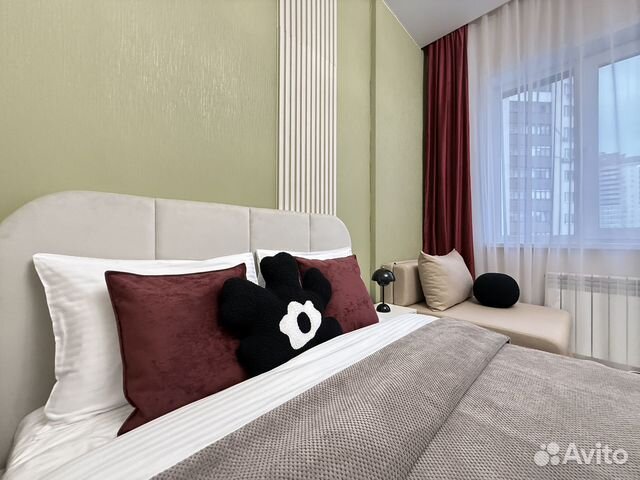 

Квартира-студия, 27 м², 2 кровати